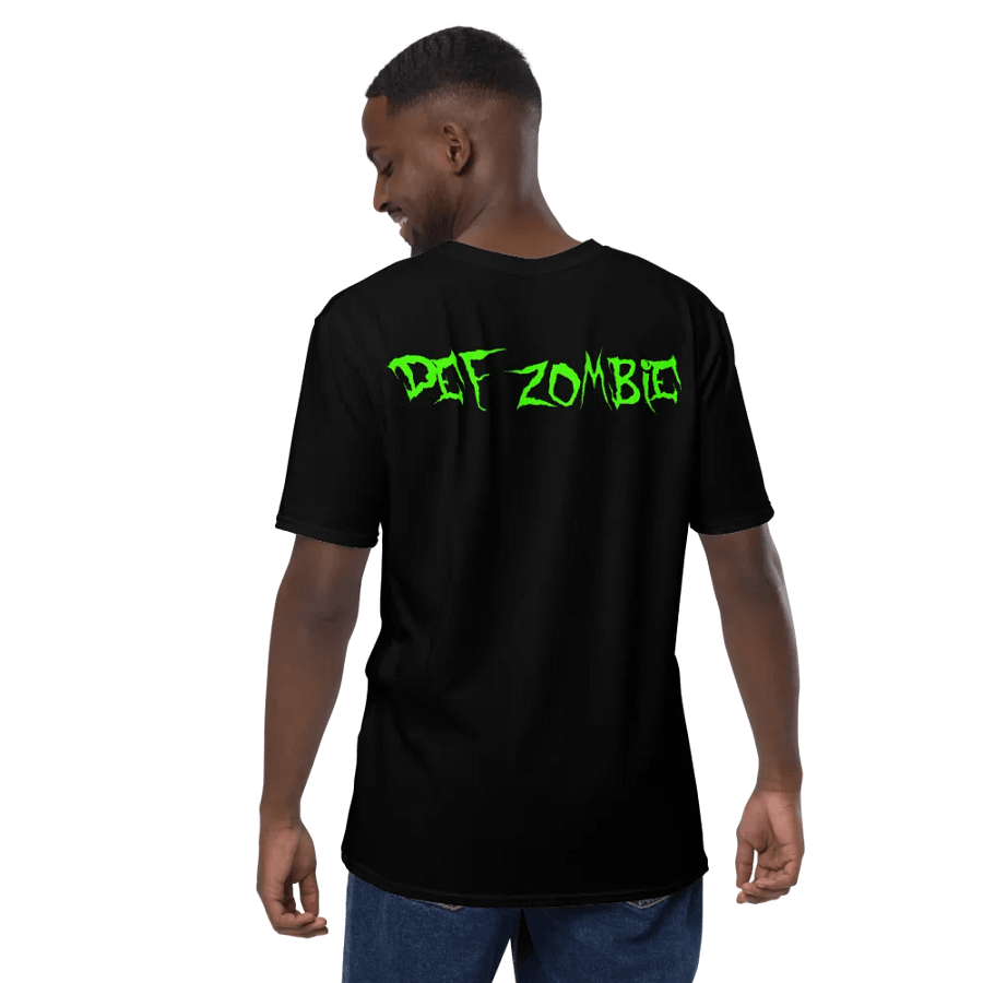 (Silky Feeling) Def-Zombie Skull Shirt - Large Print - Polyester product image (11)