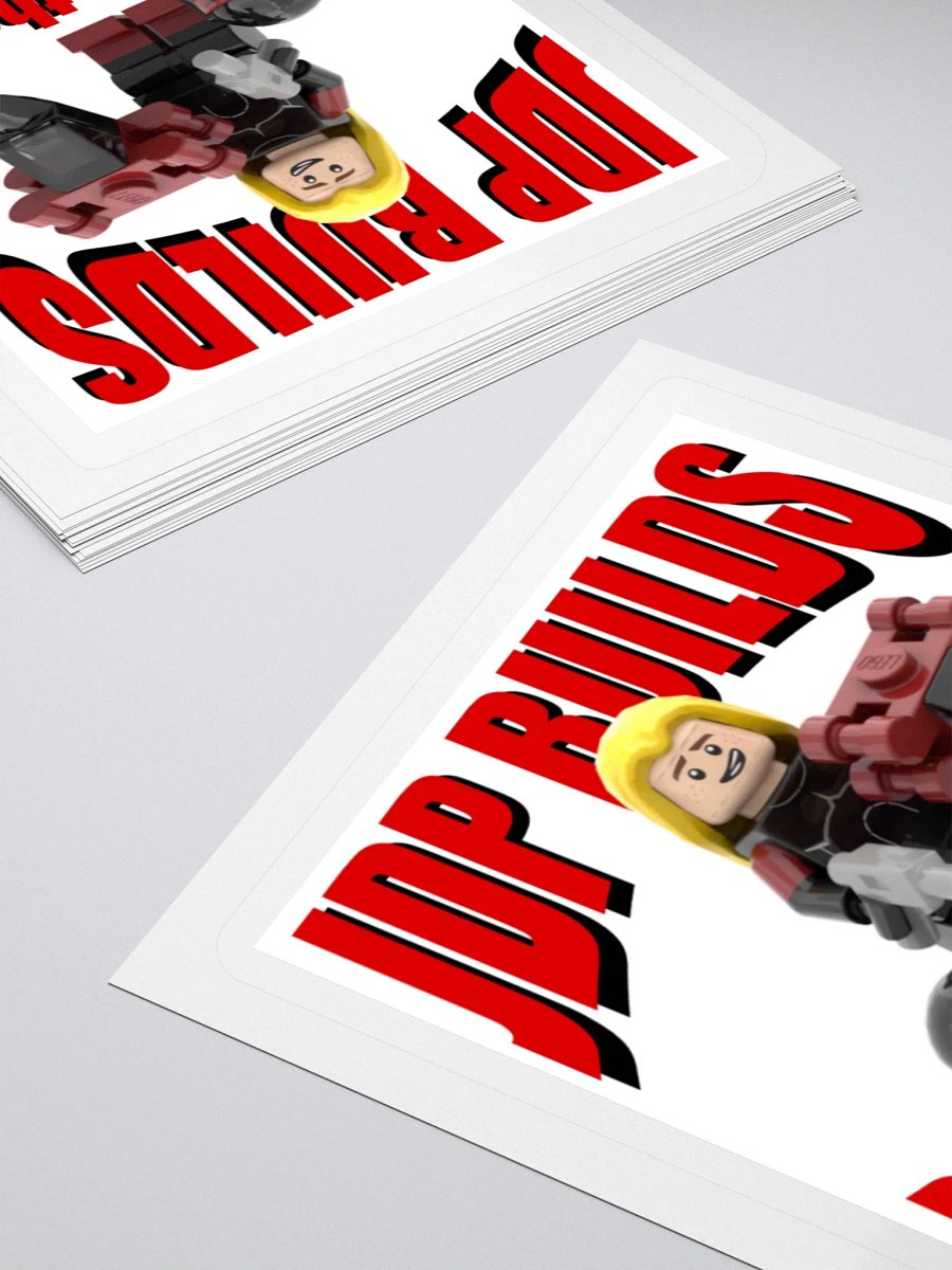 JDP Builds Bricks is the way! Stickers product image (12)