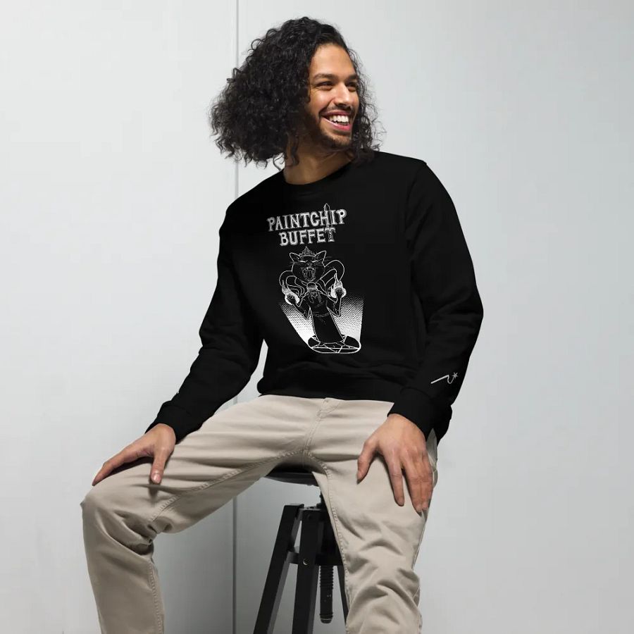 paintchipbuffet cult of kbthulu printed sweatshirt product image (17)