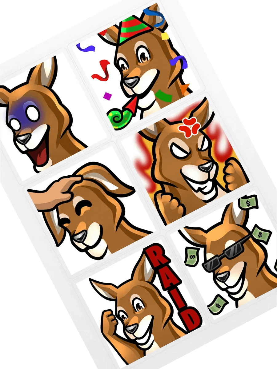 Emote Sticker Pack 3 product image (2)