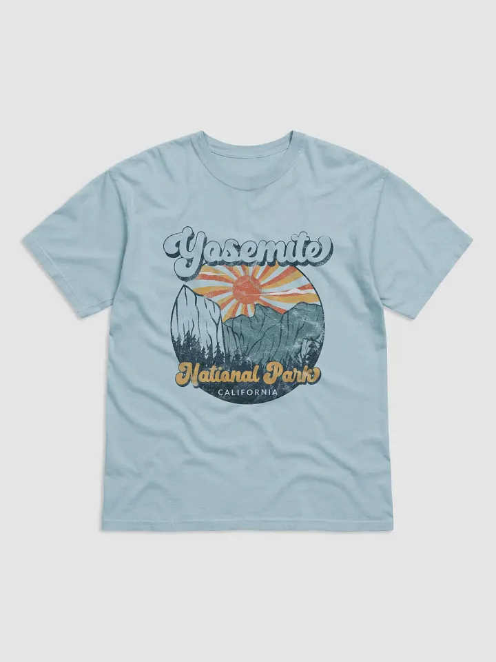 Yosemite National Park, California Tee | Art Nouveau-Style Western T-Shirt for Travel and Road Trips product image (7)