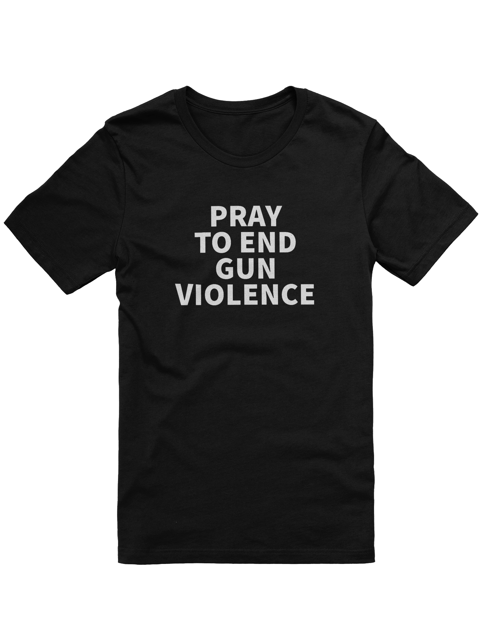 PRAY TO END GUN VIOLENCE shirt product image (1)