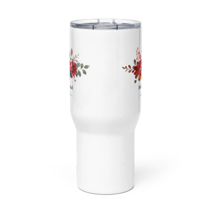 Bridal Squad 003 Floral Bliss Stainless Steel Travel Mug product image (3)