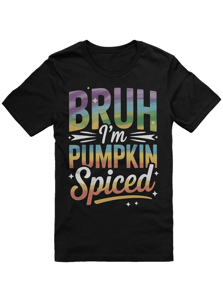 Rainbow Pumpkin Spice T-Shirt product image (1)
