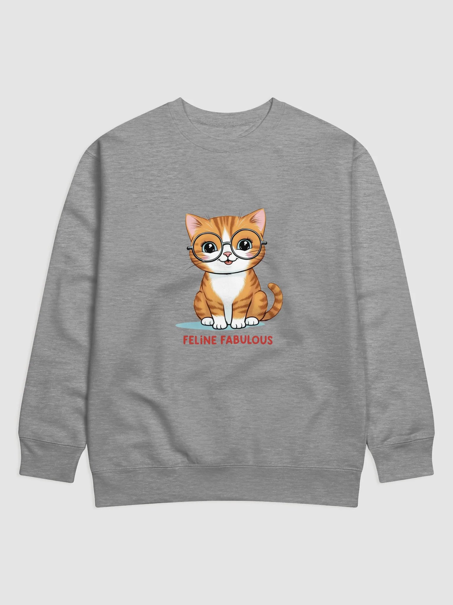 Feline Fabulous Cotton Sweatshirt product image (5)