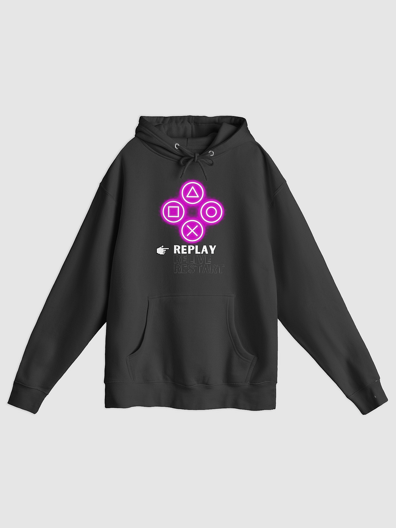 Replay/Relive/Restart Hoodie