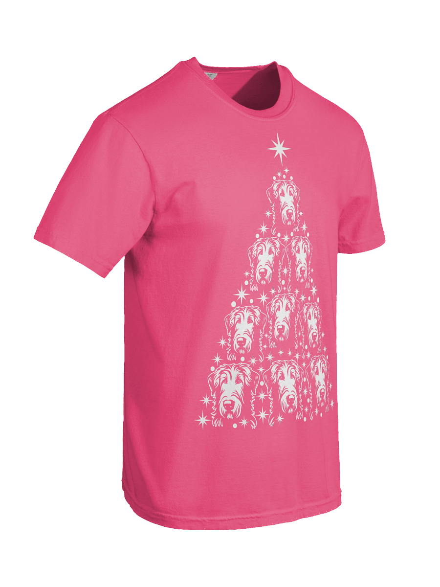 Irish Wolfhound Christmas Tree T-Shirt product image (48)