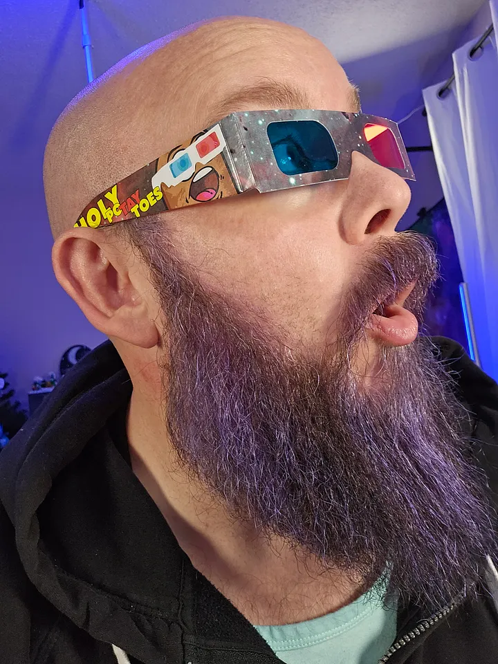 3D Glasses - AstroCanuck Branded product image (1)