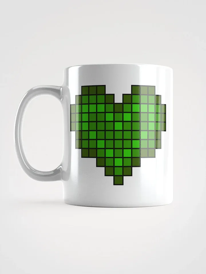 Irish Heart White Glossy Mug product image (1)