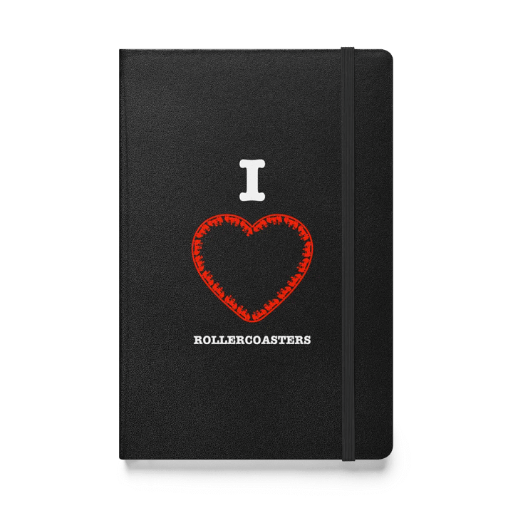 I Love Roller Coasters Journal product image (1)