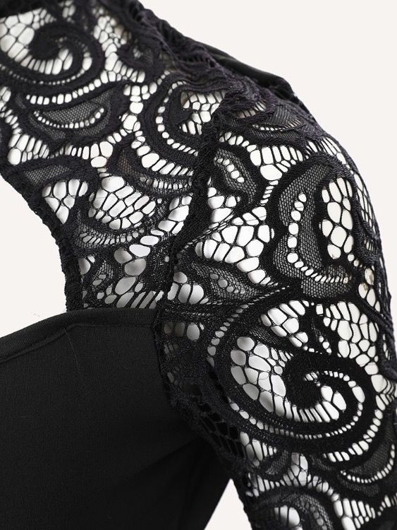 Fitted lace top product image (6)