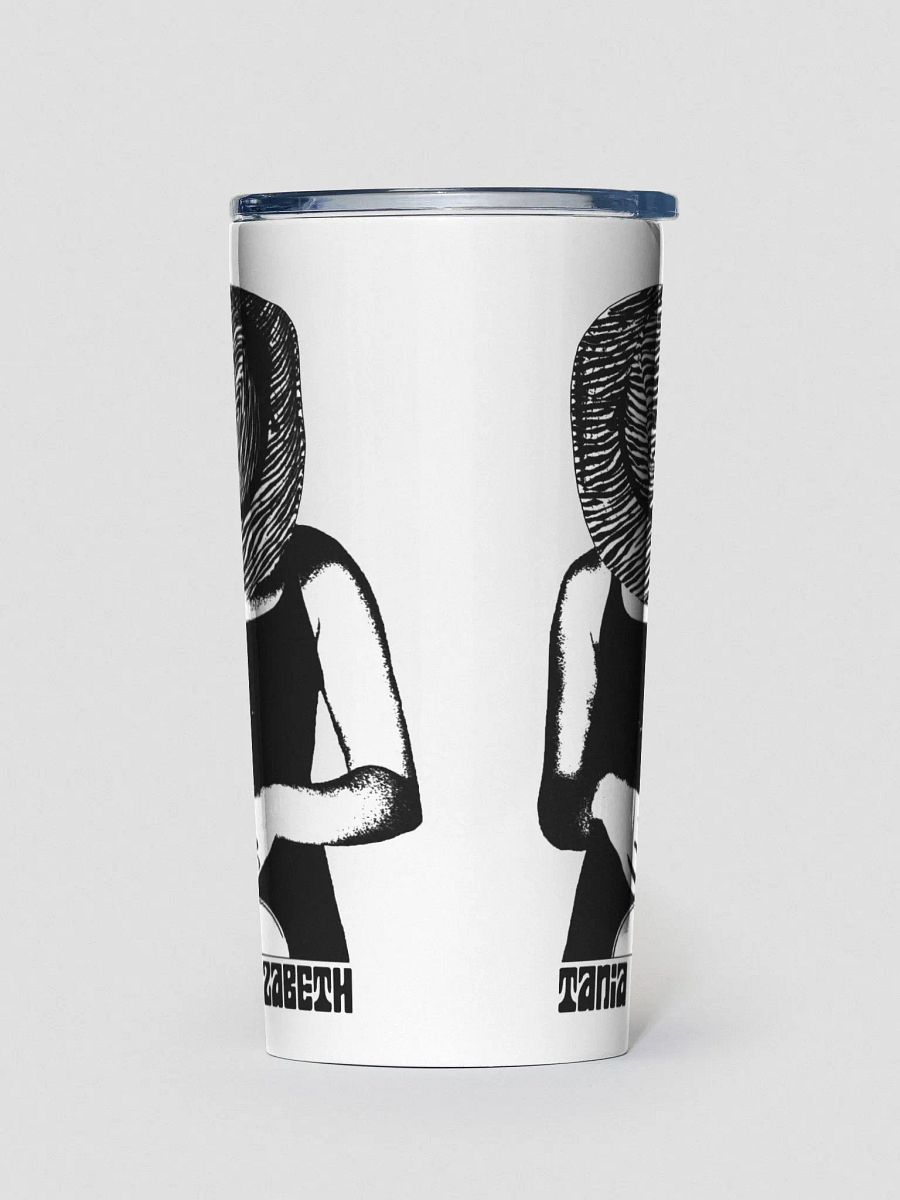 20oz Stainless Tumbler with Tania Elizabeth Scroll Logo product image (3)