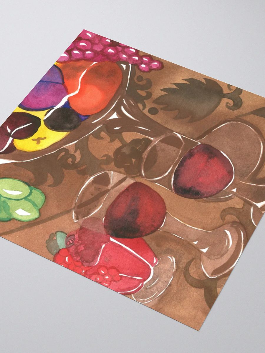 Wine and Fruits Sticker product image (7)