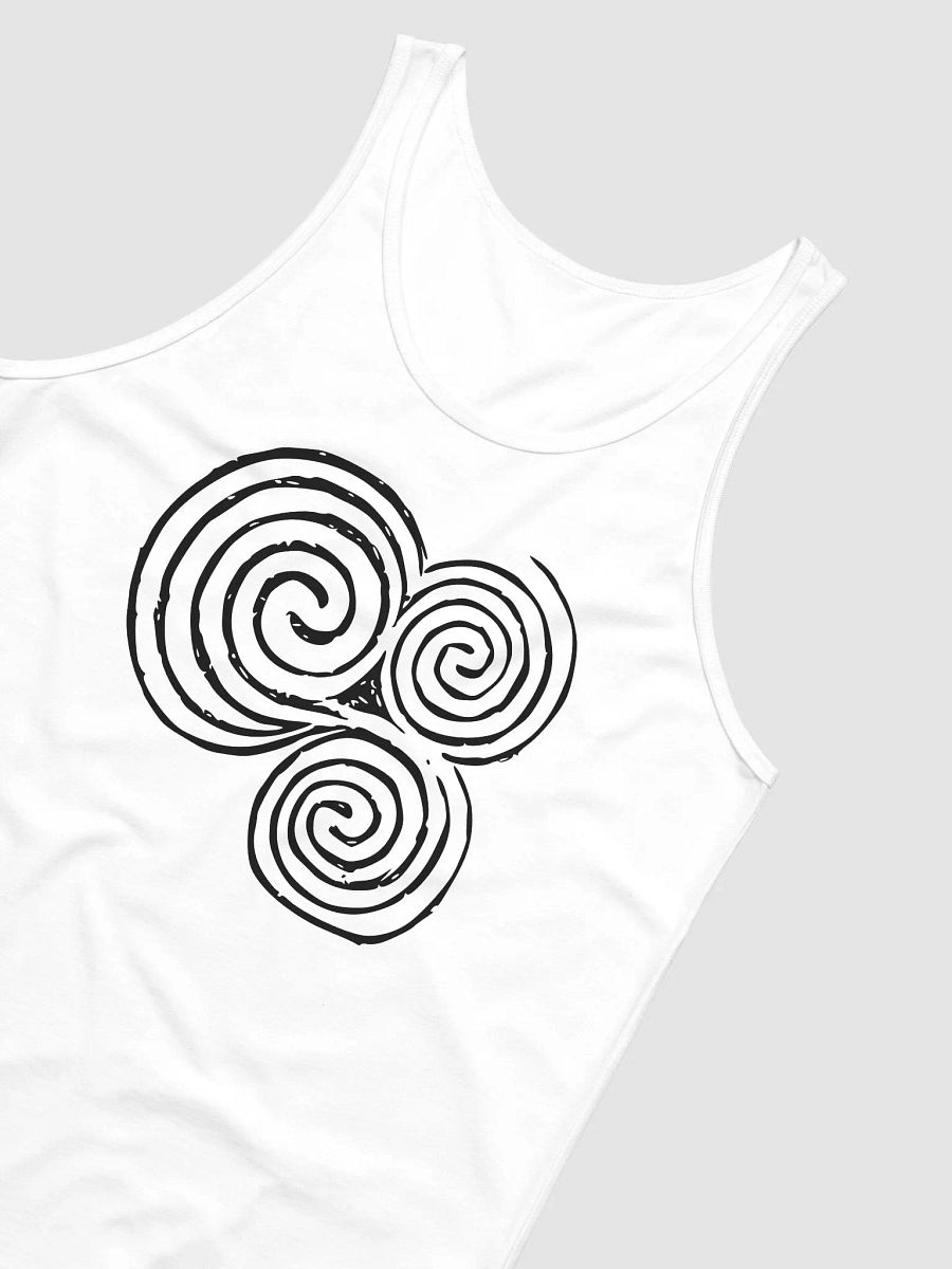 Newgrange Triskelion Men's Tank Top White product image (7)