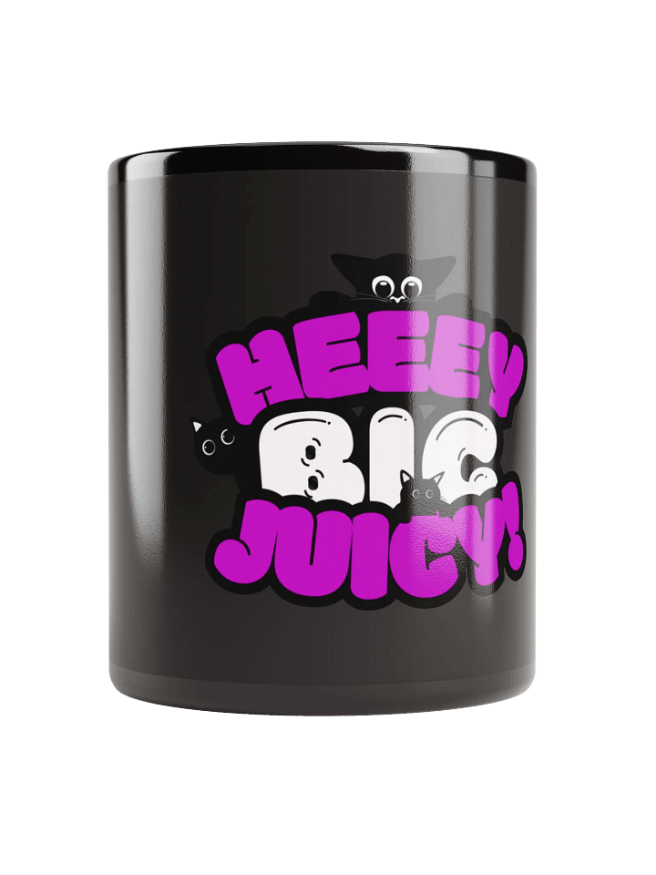 HEEEY BIG JUICY - KITTY GLOSSY MUG product image (1)