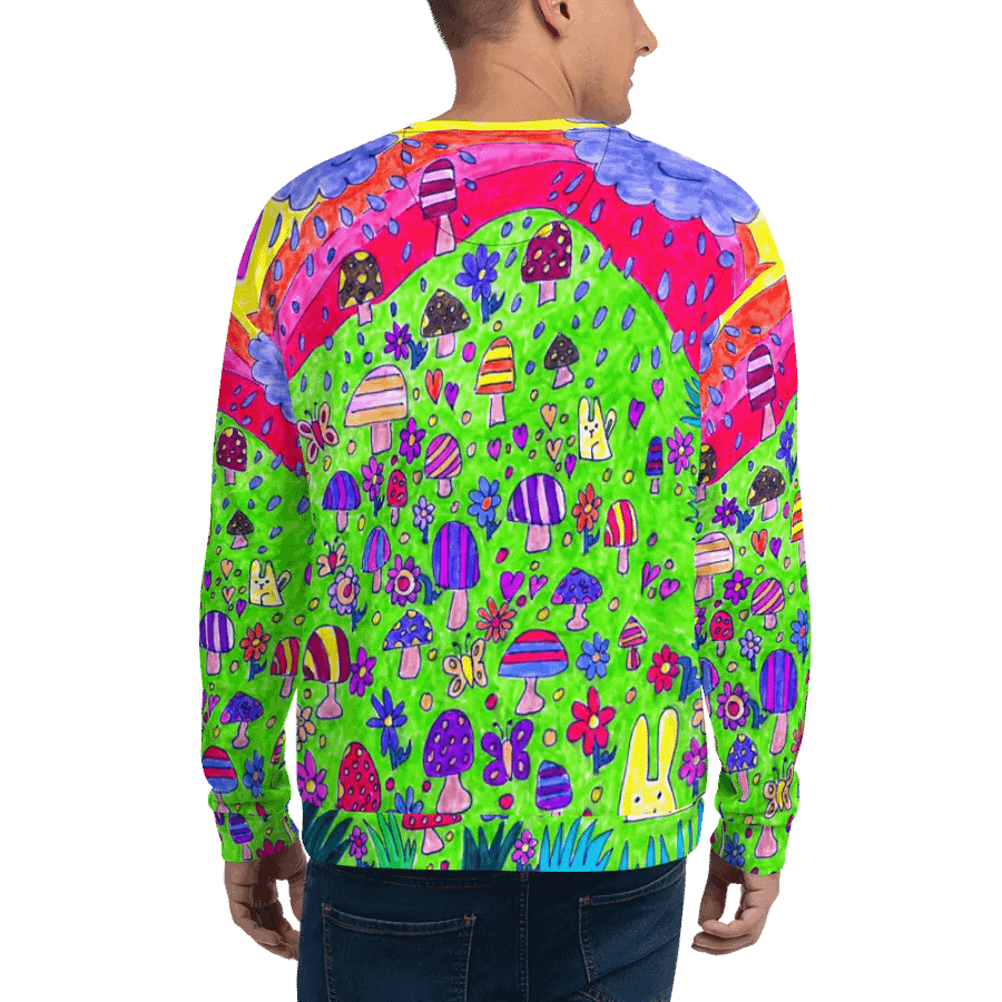 Abstract Nature's Doodle Art Unisex Sweatshirt product image (11)