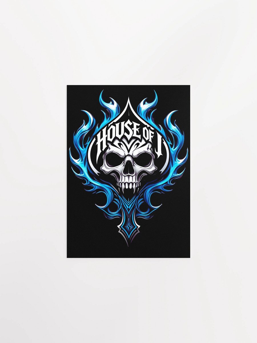 House of J Logo Poster (Dark) product image (4)