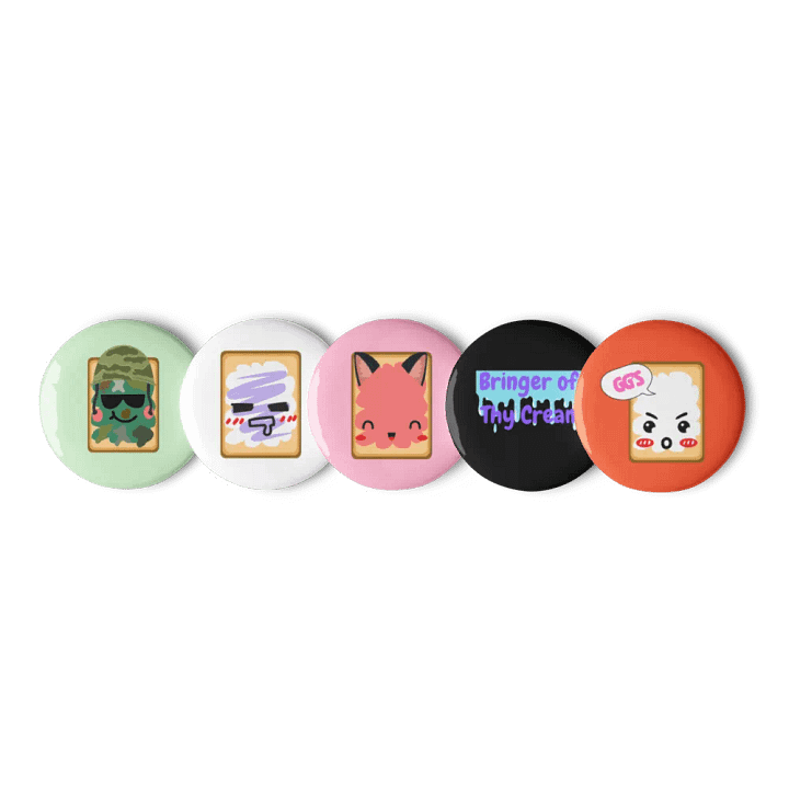 Emote Poptart Pins product image (2)