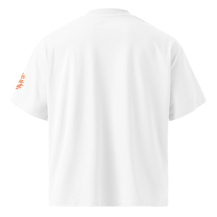 Not Tonight Oversized Tee (White) product image (2)