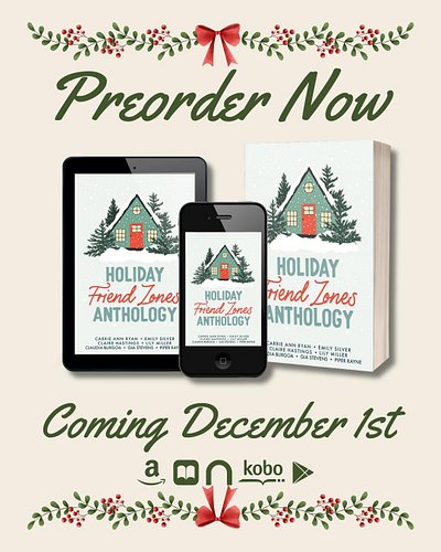 ❤️🎄 ARE YOU READY TO GET OUT OF THE FRIEND ZONE?!🎄❤️

Some of your favorite romance authors have teamed up to bring you Holid...