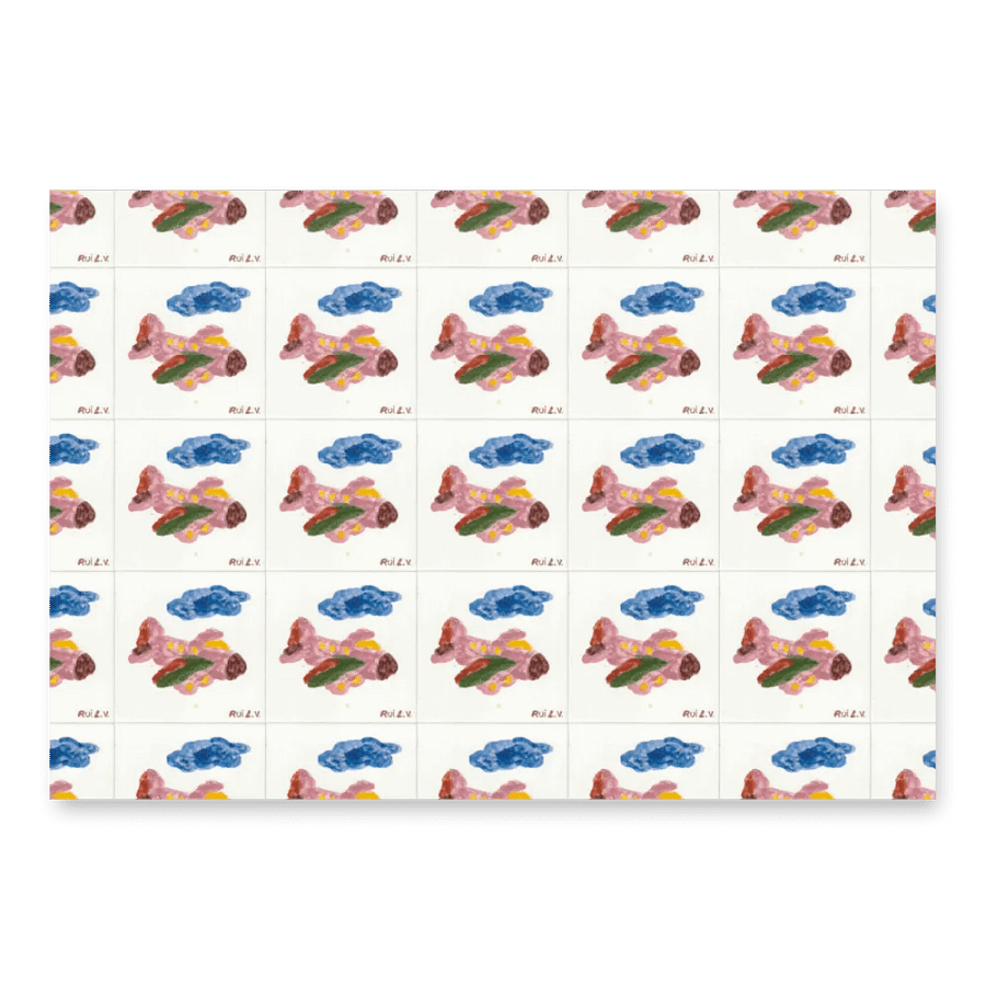 Kid Airplane (Wrapping Paper Sheets) product image (1)