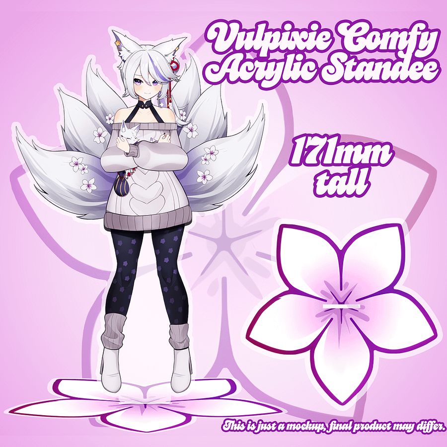 Vulpixie Acrylic Standee [PREORDER] product image (3)