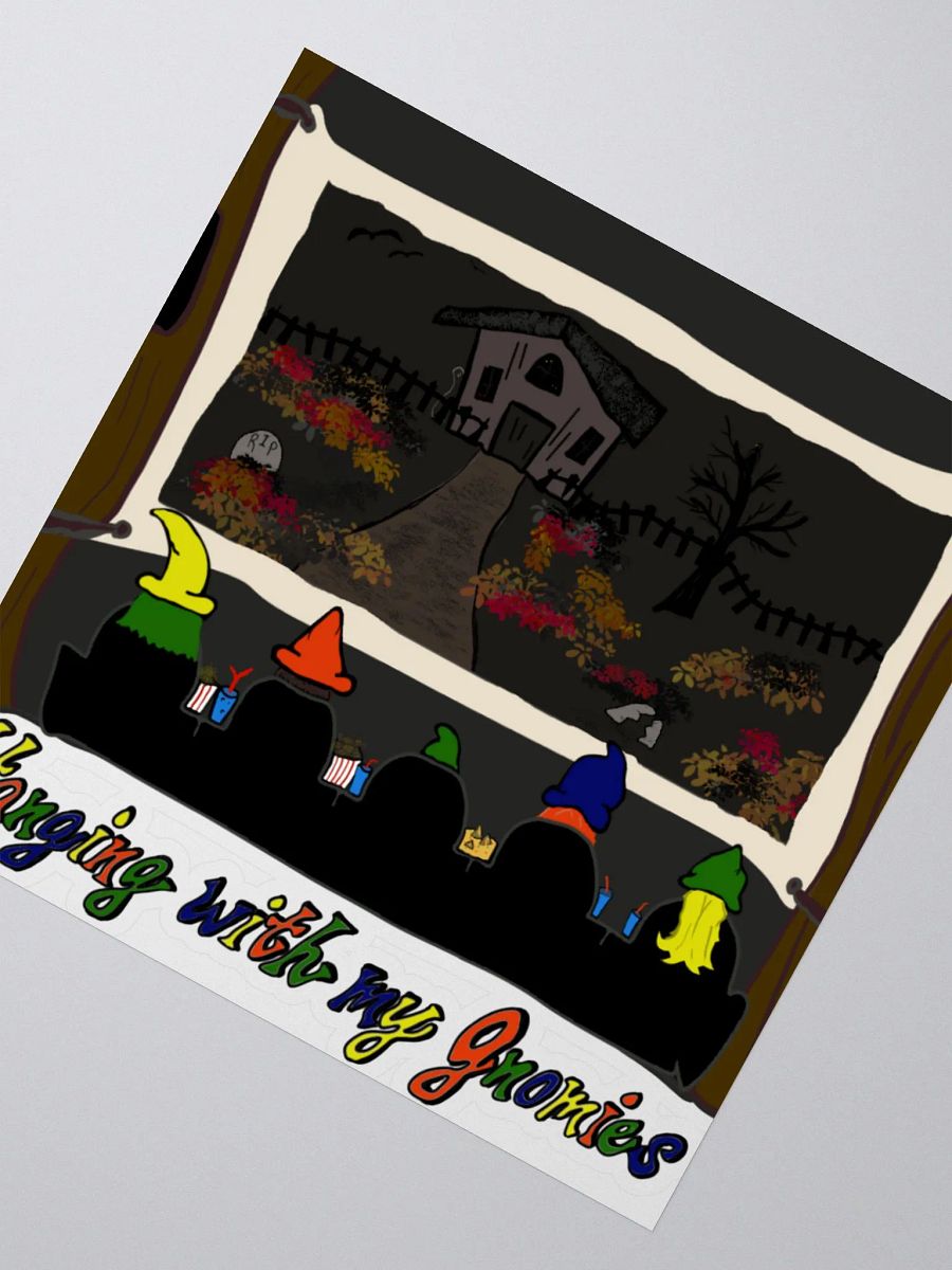 Hanging with my gnomies stickers product image (2)