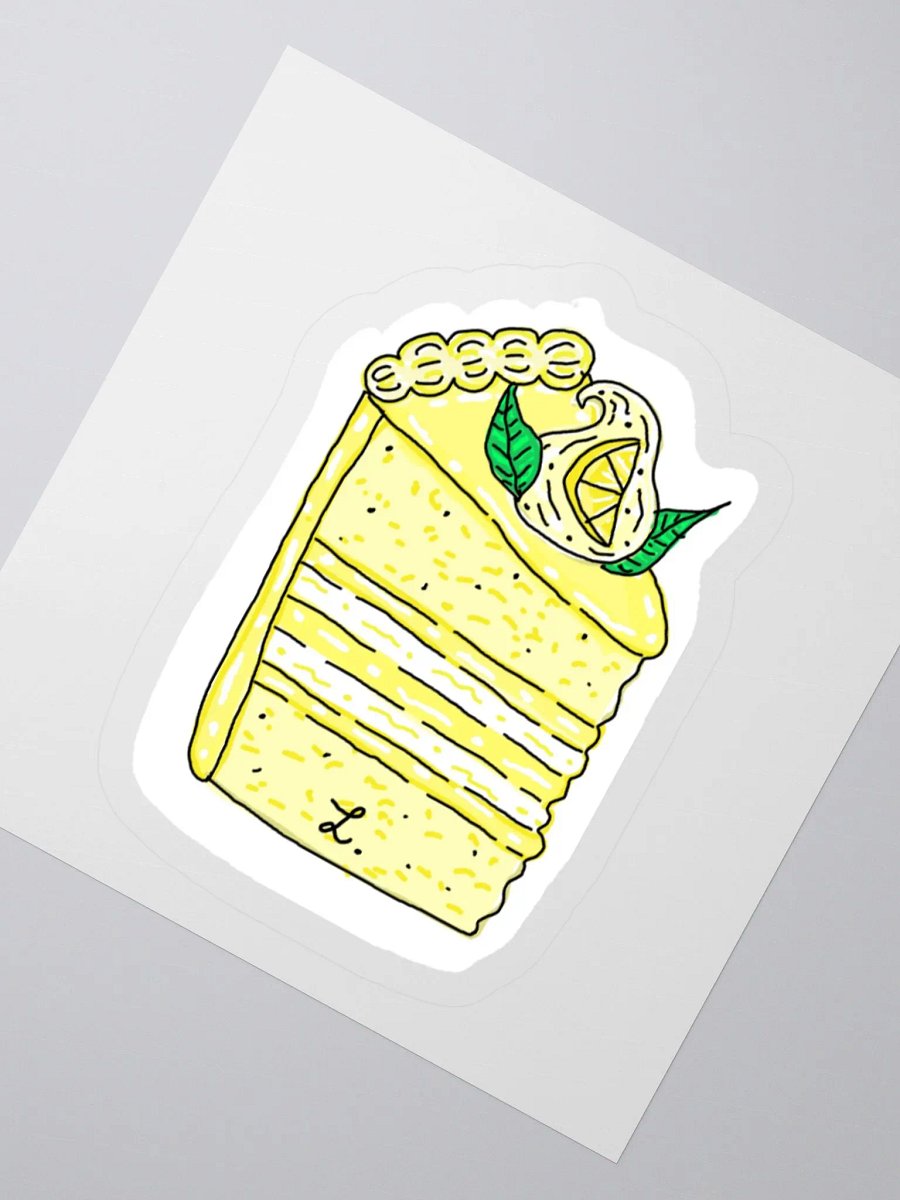 Lemon Layered Cake Sticker Set product image (6)