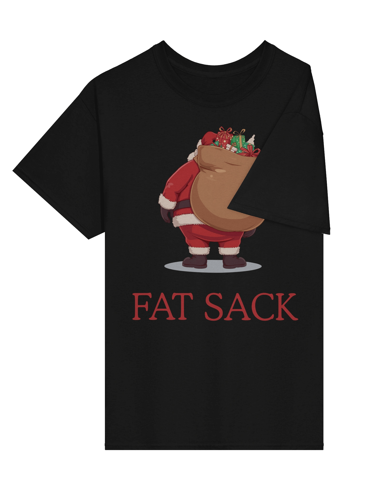 Fat Sack Santa T-Shirt product image (13)