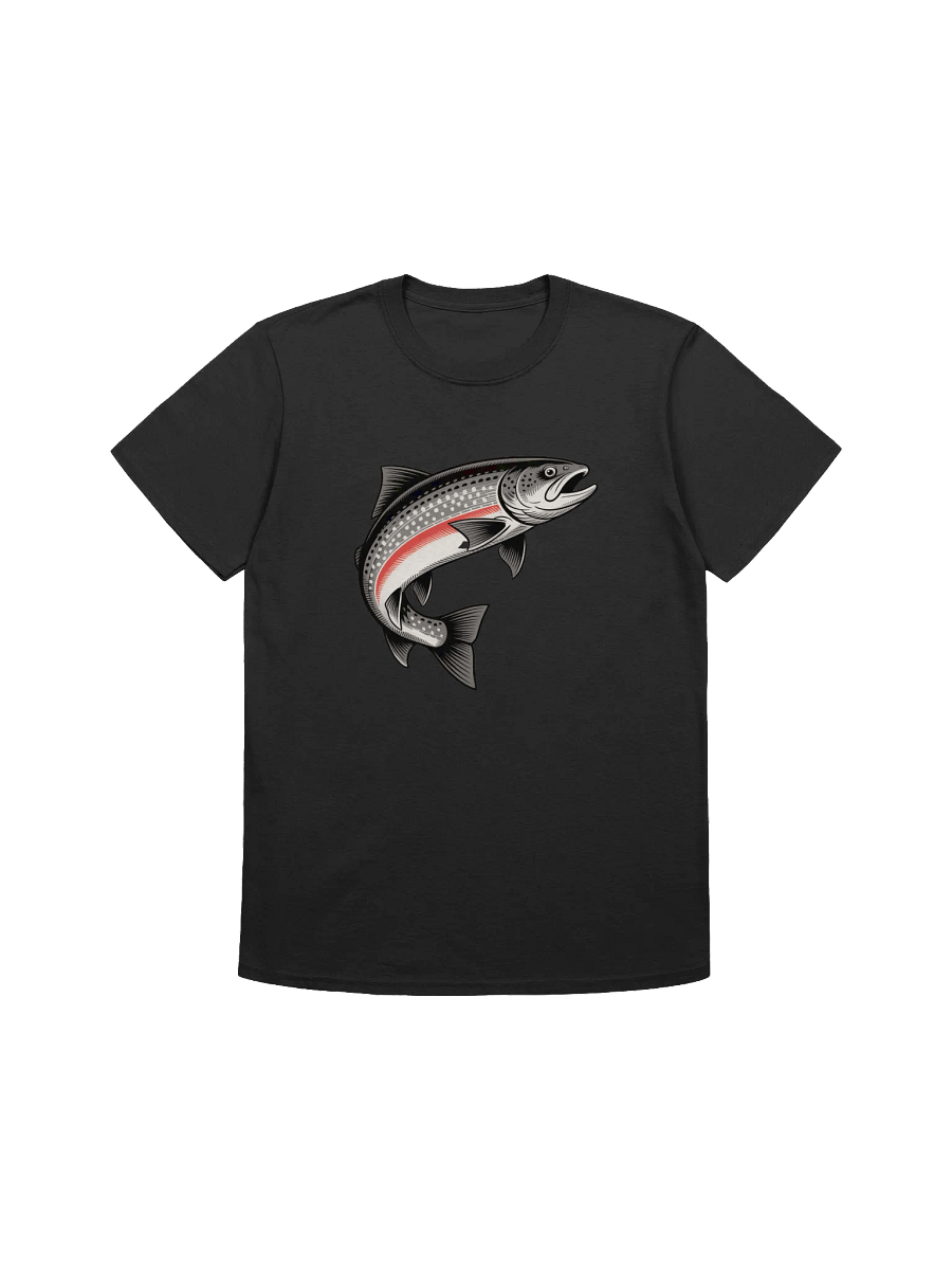 Striped Fin Fish Illustration Unisex T-Shirt product image (2)