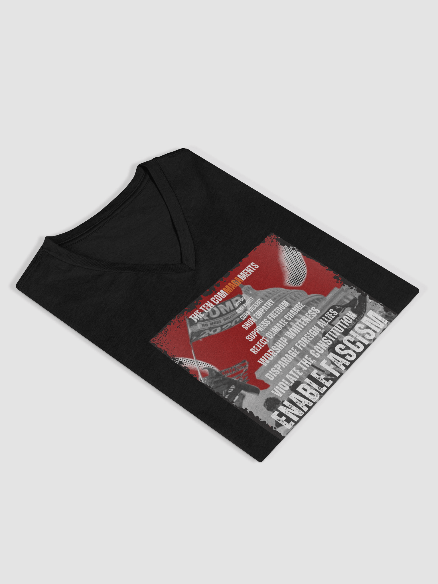Ten ComMAGAments Women's V-Neck | D A R K product image (9)
