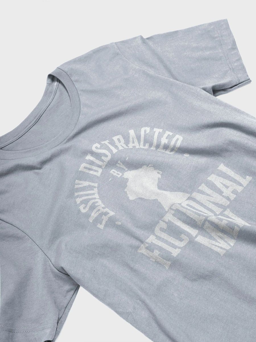 Easily Distracted by Fictional Men shirt White product image (34)