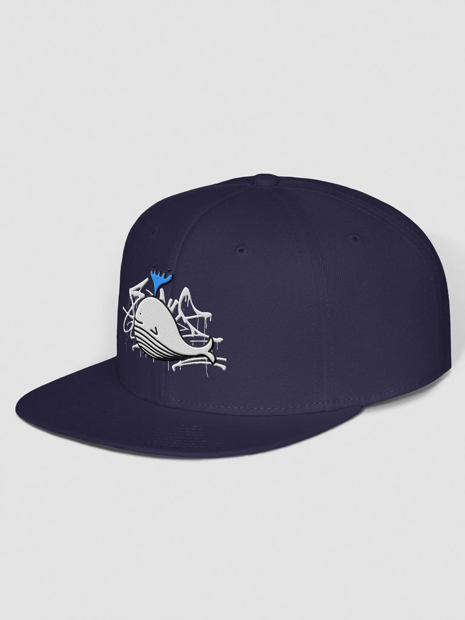 Whimsical Whale Snapback Cap product image (14)