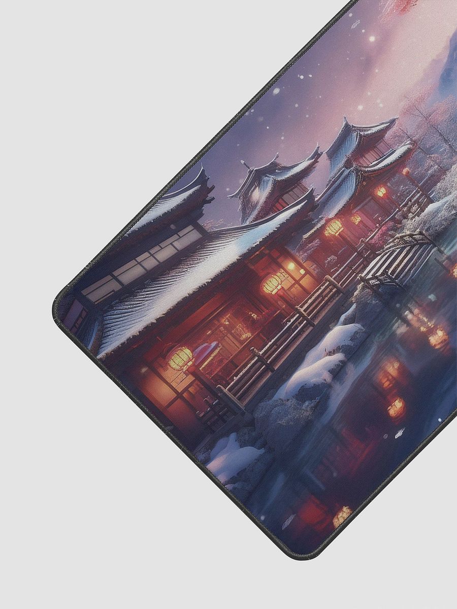 Snowy Nights Medium Desk Mat (12 x 22) product image (3)