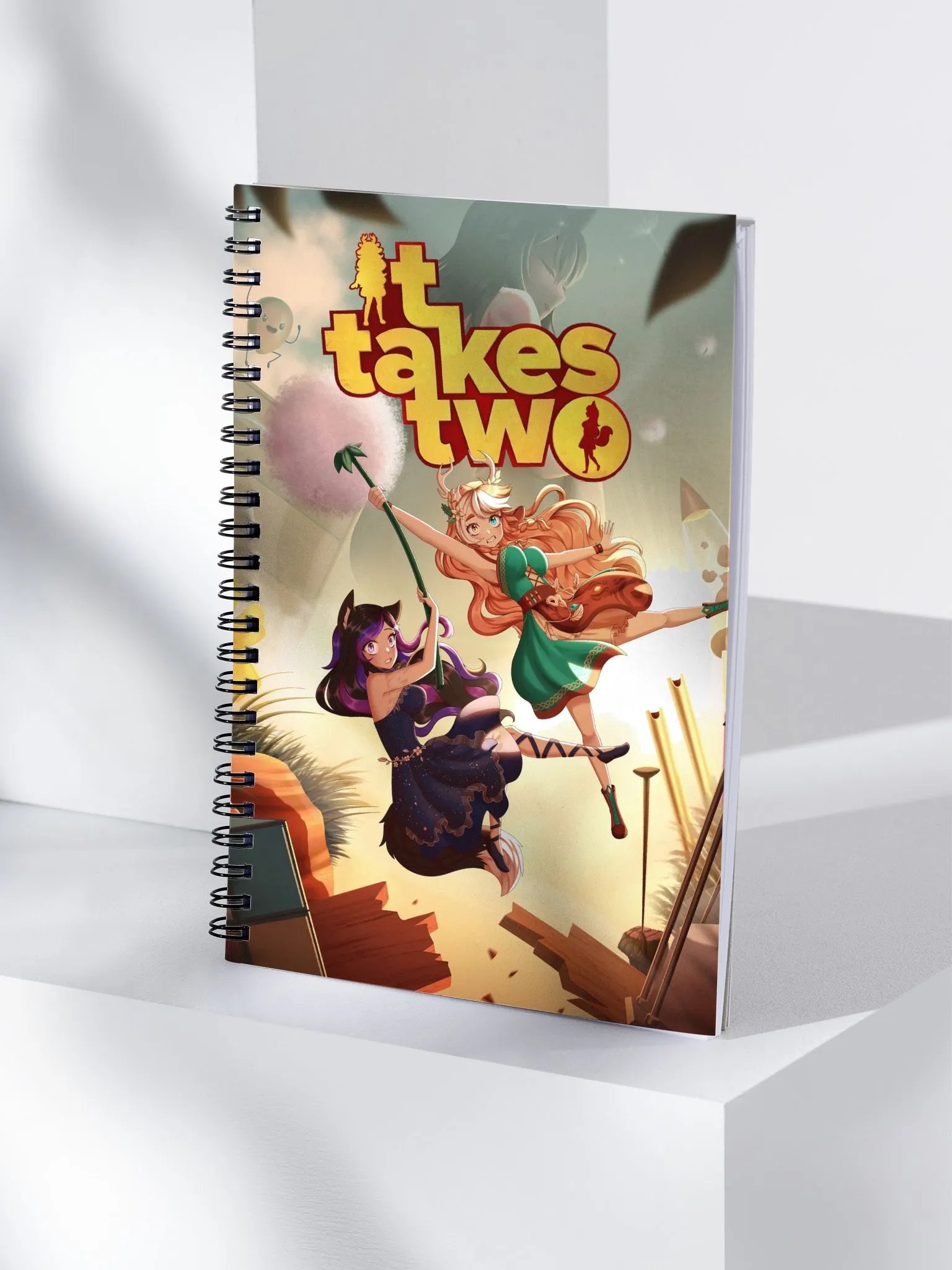 It Takes Two Spiral Notebook product image (4)