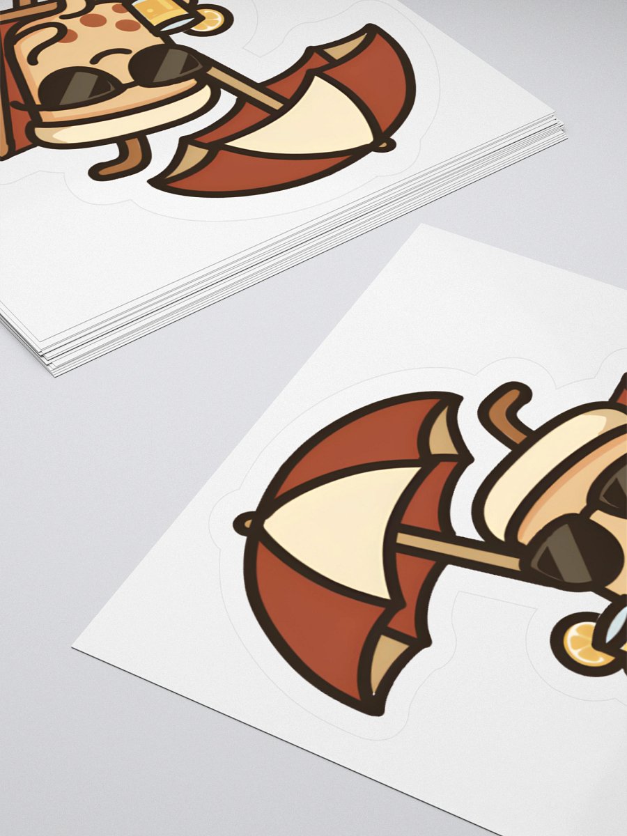 Chill Boba Beach Sticker product image (7)