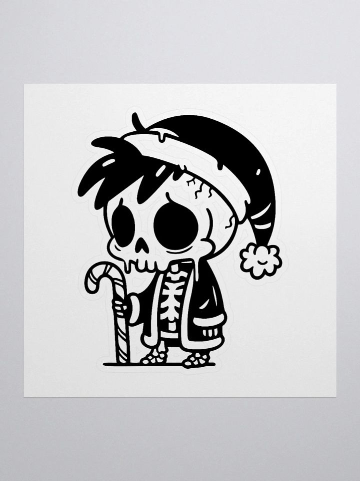 Skele-Claus in Style Sticker product image (2)