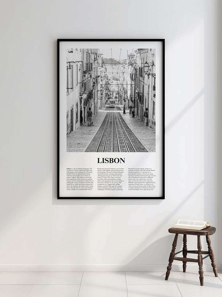 Lisbon 01 Newspaper Poster product image (4)