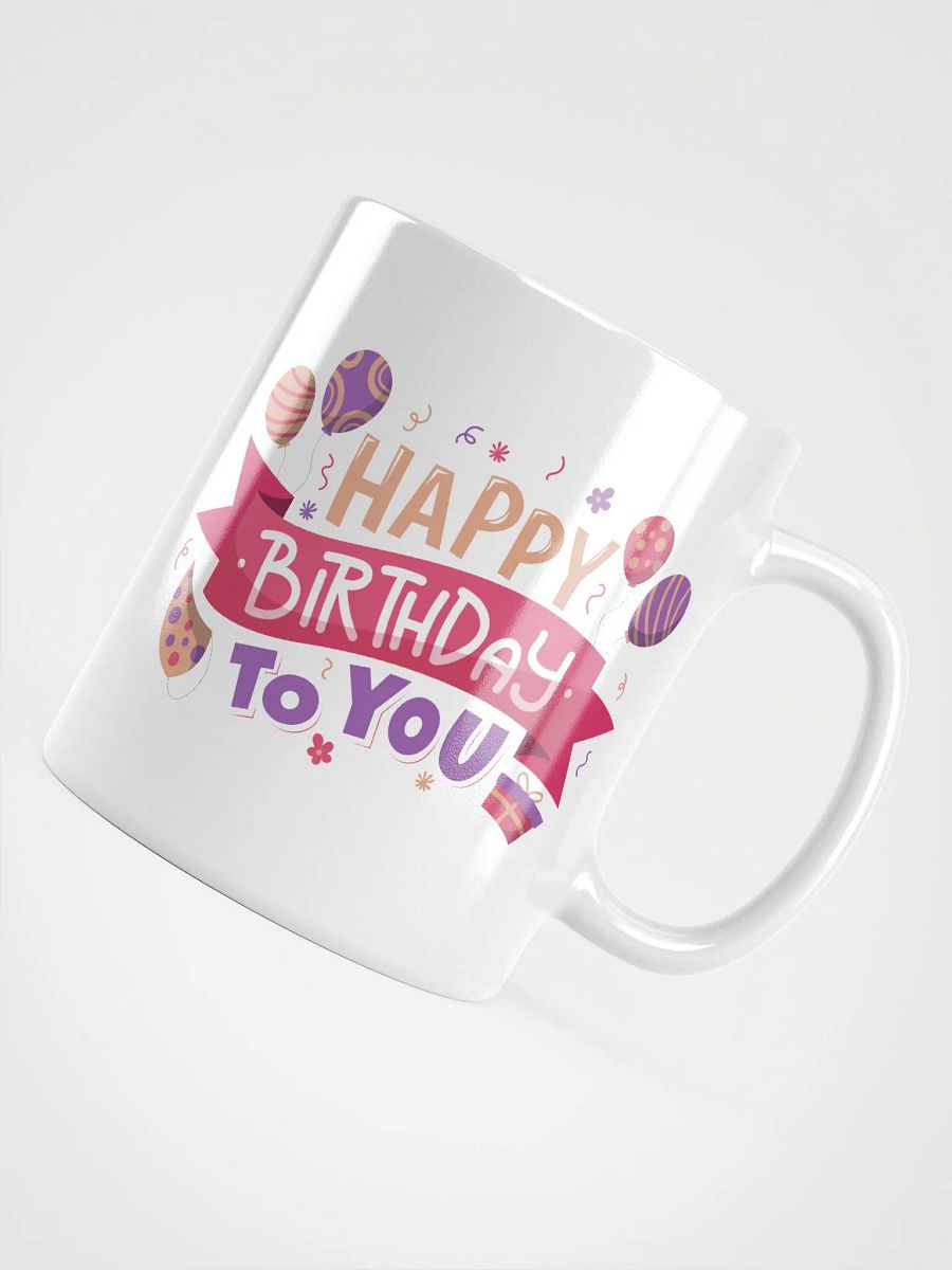 Happy Birthday Balloon Mug product image (4)