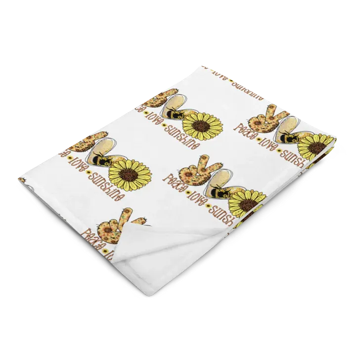 Peace Love Sunshine Blanket product image (2)