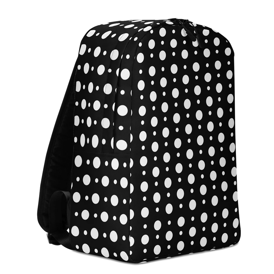 Monochrome Dot Minimalist Backpack product image (13)