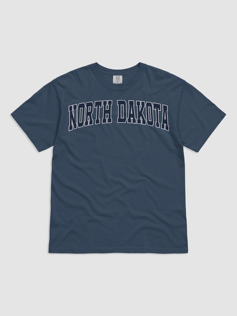 North Dakota Vintage Varsity Unisex Garment-Dyed T-shirt product image (102)