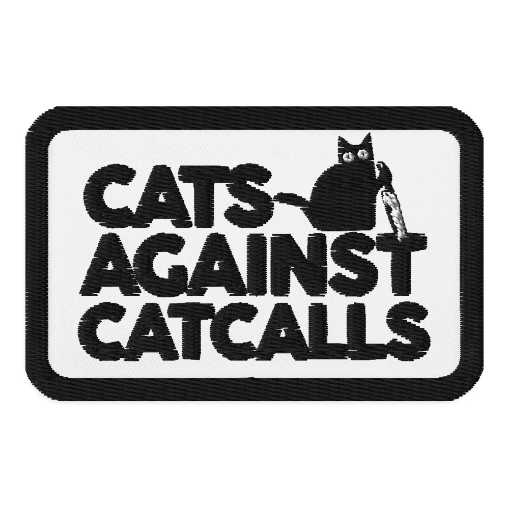 Cats Against Catcalls - Patch product image (1)
