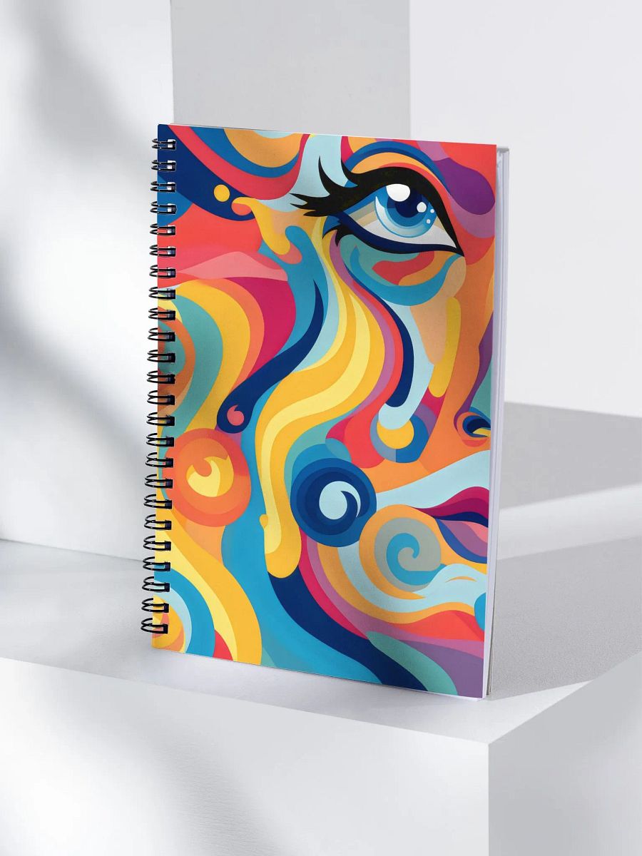 Psychedelic Vision Spiral Notebook product image (4)