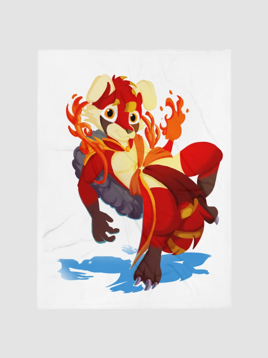 Fire Mage Niilit Throw Blanket product image (1)