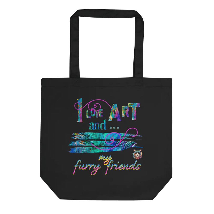love art and pets Tote Bag for art students moms daughters friends art teachers product image (7)