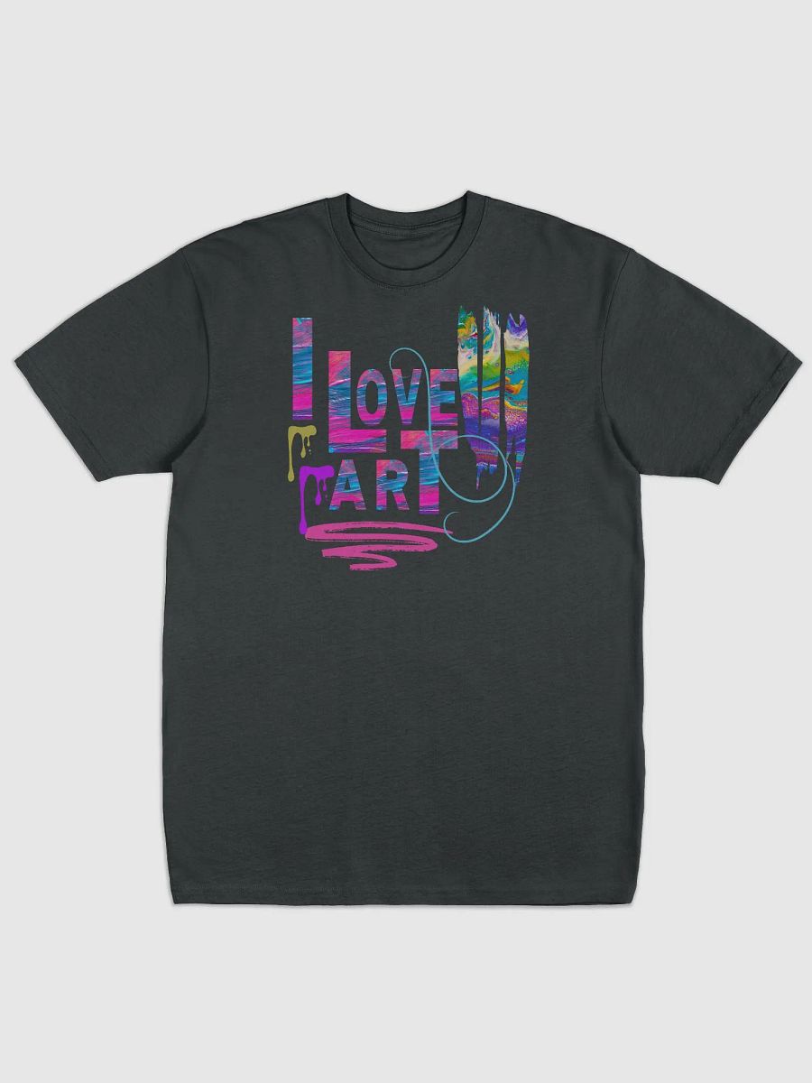 I love Art t shirt product image (1)
