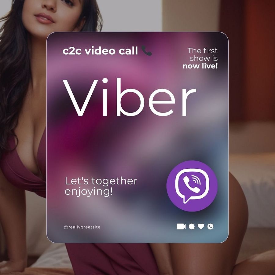 10 minutes Hour Viber private c2c video call 📞 product image (1)
