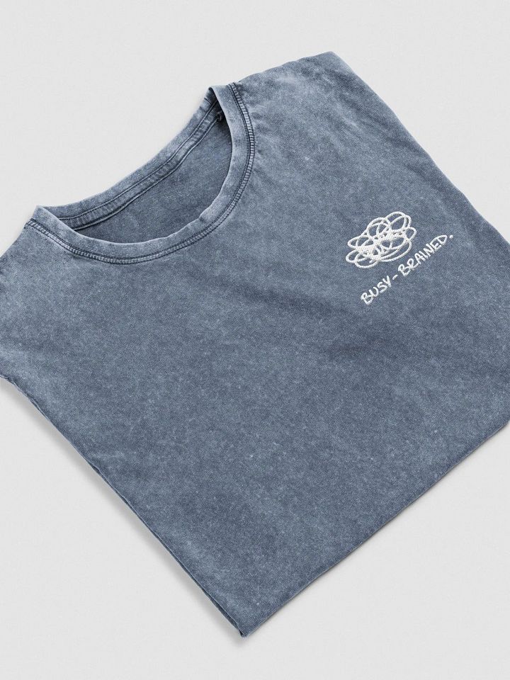 BUSY-BRAINED Denim Tee product image (2)