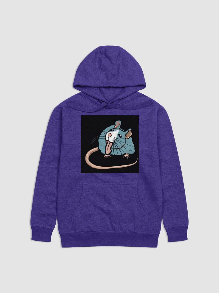 Cheeky blue rat hoody product image (2)